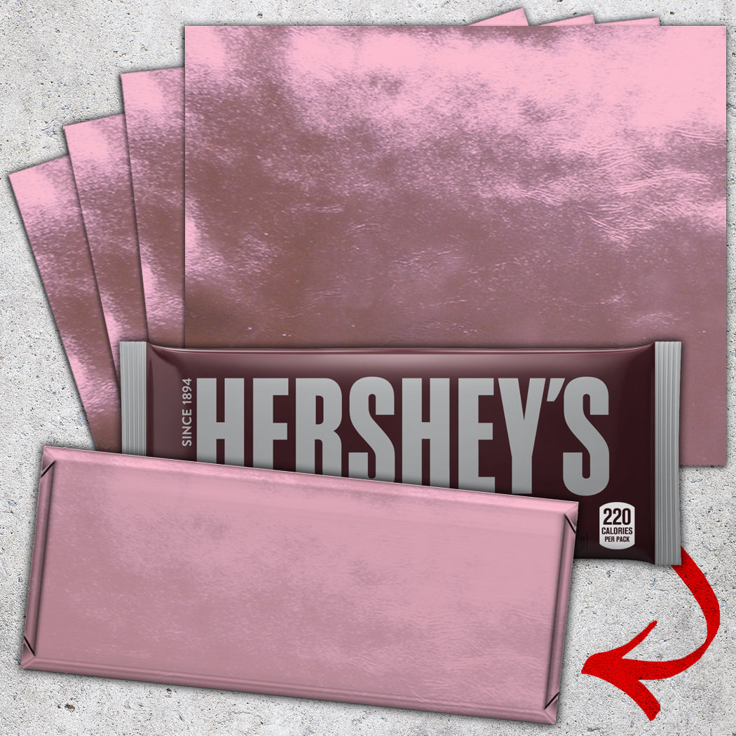 Baby Pink Foil Sheets