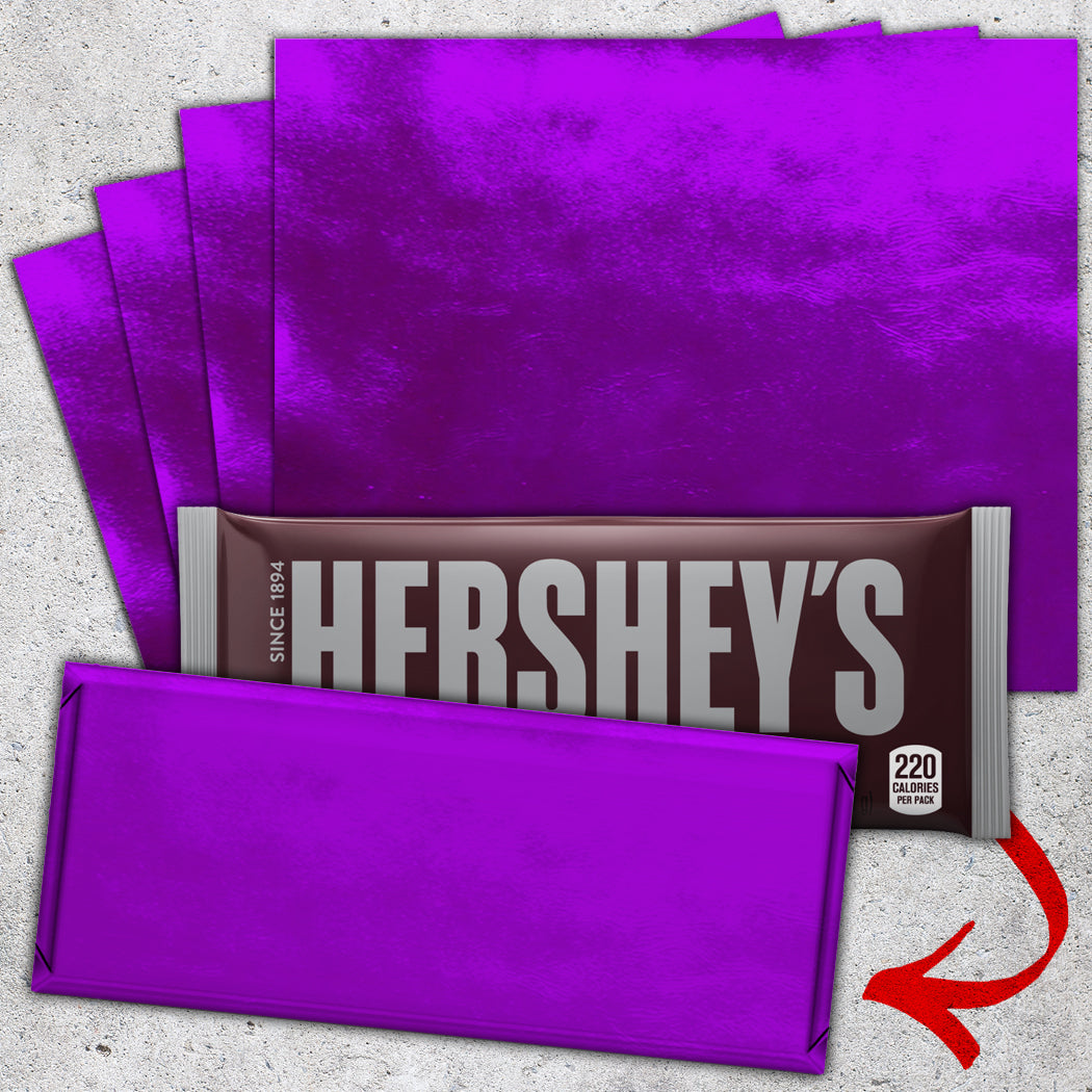 Purple Foil Sheets
